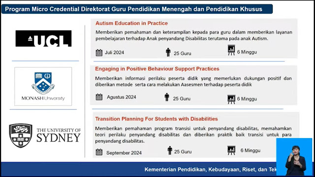Webinar SAPA GTK episode 19 Peluang dan Dampak Nyata Program Beasiswa Non-Gelar Micro Credential Melalui Dana LPDP Ditjen GTK 2